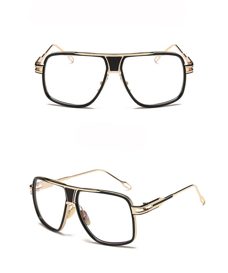 image-Sunglasses Men Brand Designer Sun Glasses Driving Oculos De Sol Masculino Grandmaster Square Sunglass