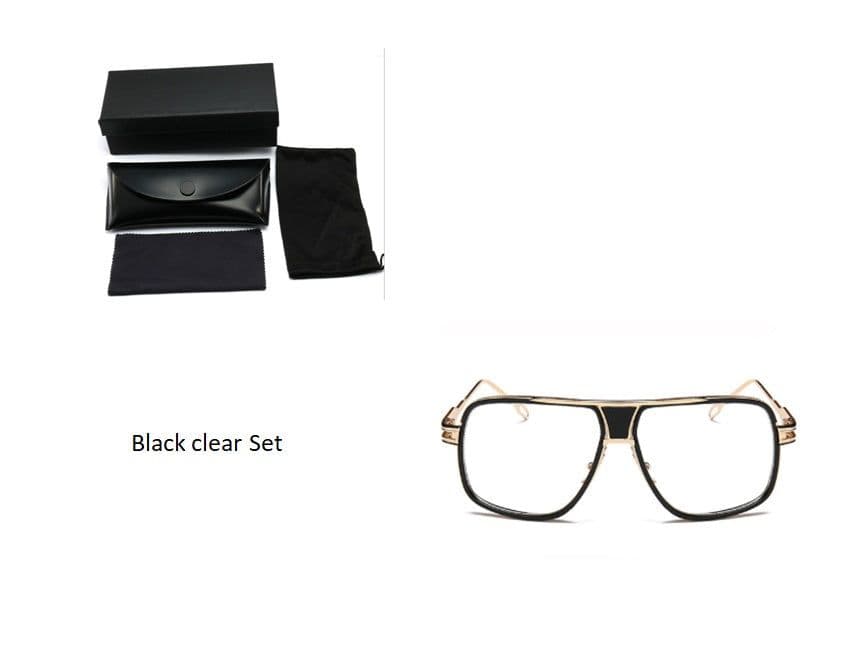 image-Sunglasses Men Brand Designer Sun Glasses Driving Oculos De Sol Masculino Grandmaster Square Sunglass