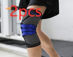 image-Sports Running Fitness Protection Knee Pads Brace Strap