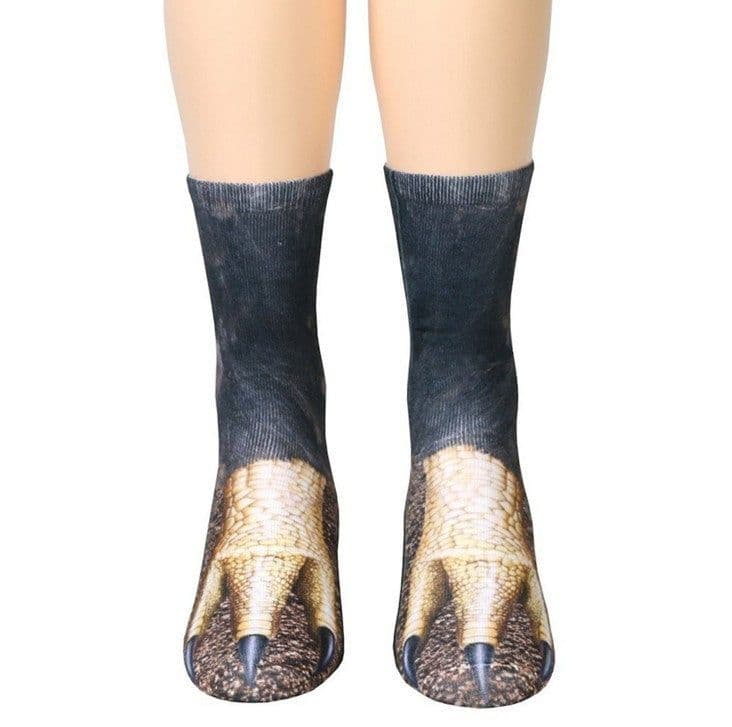 image-3D Animal Paw Socks Cute Cat Claws Socks Unisex Long Socks