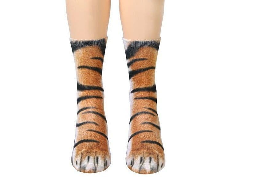 image-3D Animal Paw Socks Cute Cat Claws Socks Unisex Long Socks