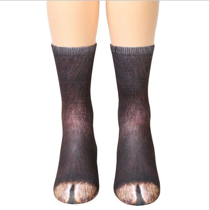 image-3D Animal Paw Socks Cute Cat Claws Socks Unisex Long Socks