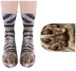 image-3D Animal Paw Socks Cute Cat Claws Socks Unisex Long Socks