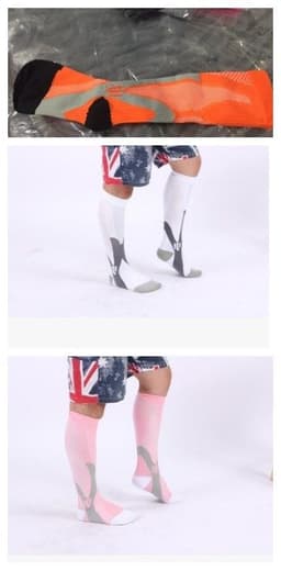 image-Outdoor sports socks magic compression socks male and female spring socks