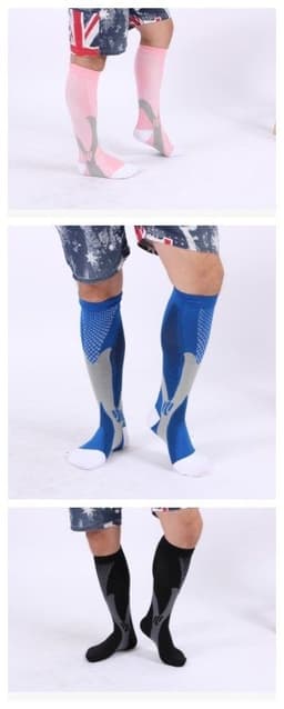 image-Outdoor sports socks magic compression socks male and female spring socks