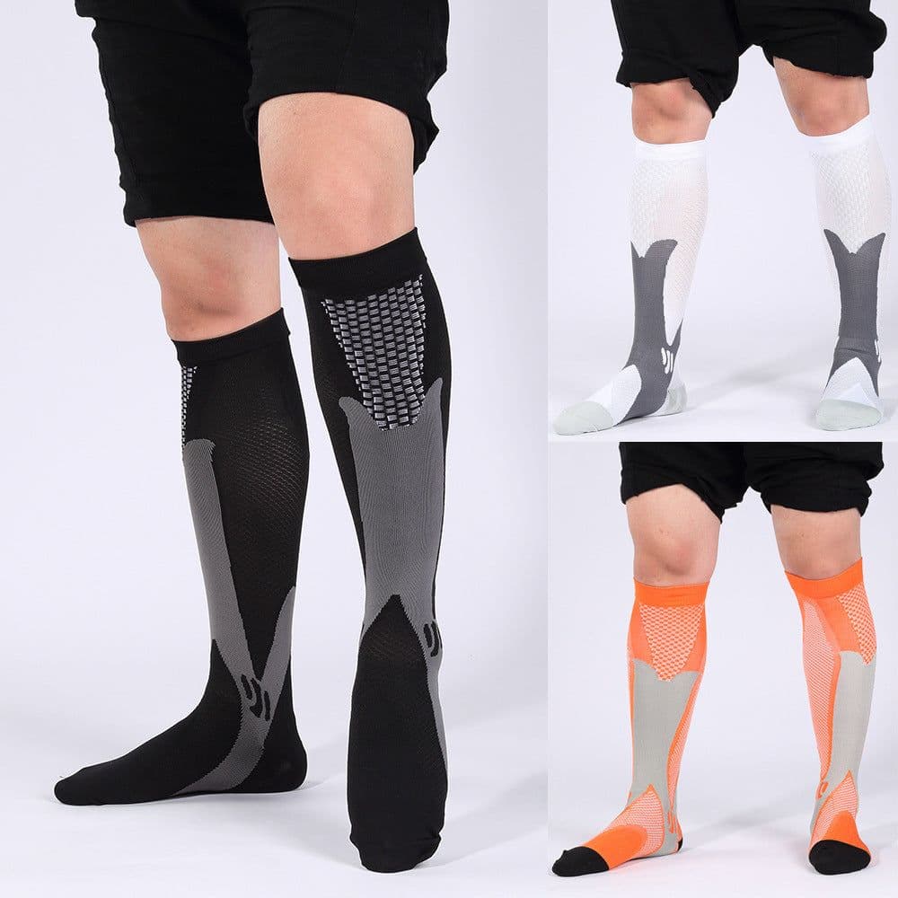 image-Outdoor sports socks magic compression socks male and female spring socks