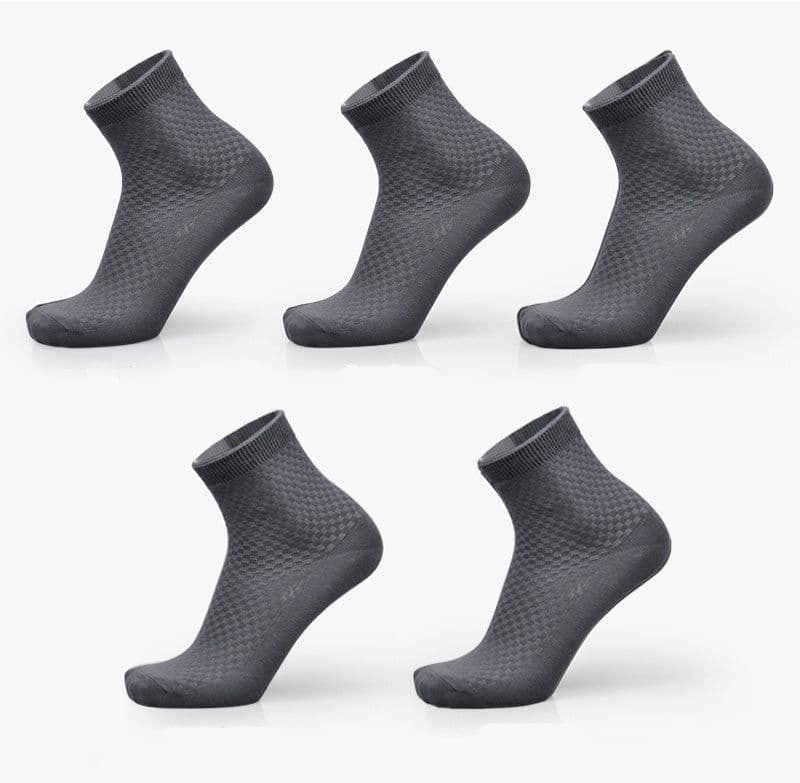 image-Socks men's new bamboo fiber men's socks