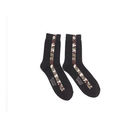 image-Rex rabbit autumn and winter camouflage tide men's socks solid color simple men's socks breathable large size sports warm cotton socks socks in stockings