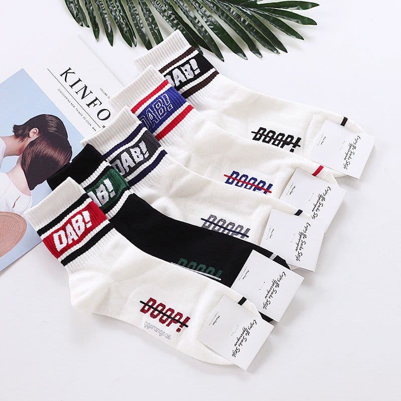 image-Long tube sports men's long socks cotton socks