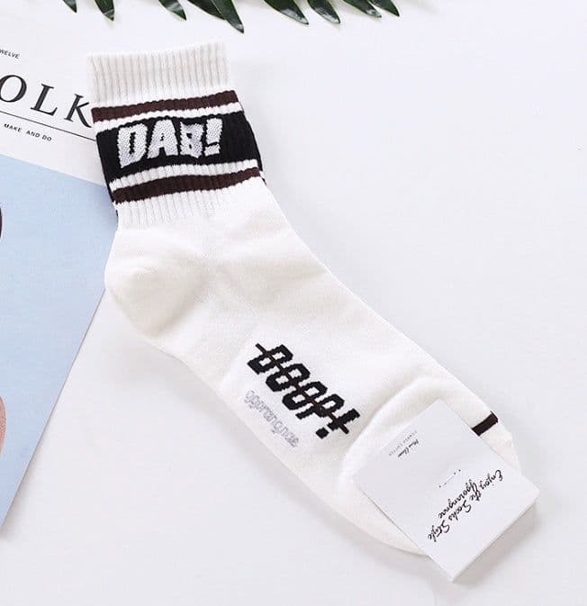 image-Long tube sports men's long socks cotton socks