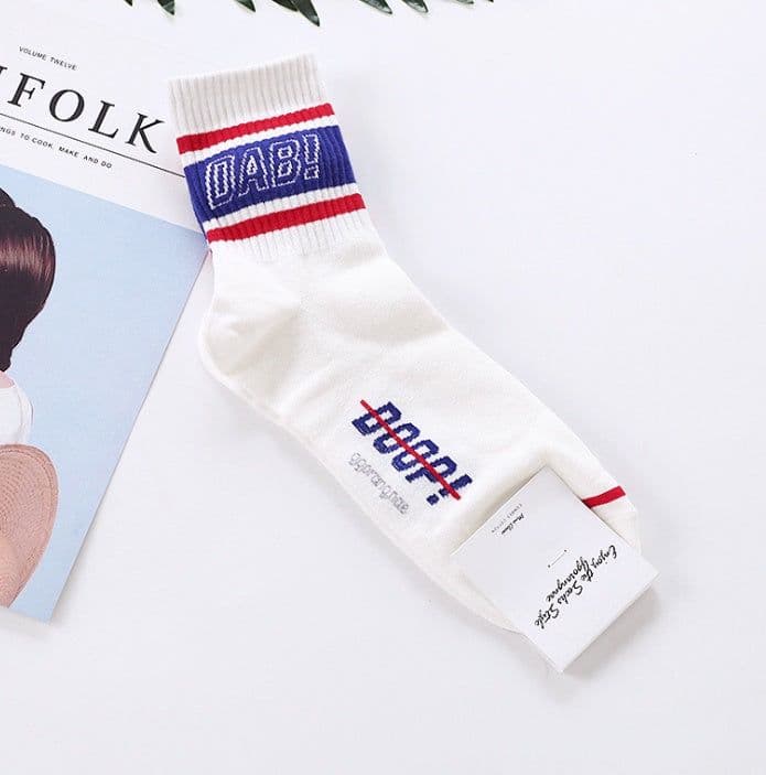 image-Long tube sports men's long socks cotton socks
