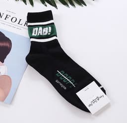 image-Long tube sports men's long socks cotton socks