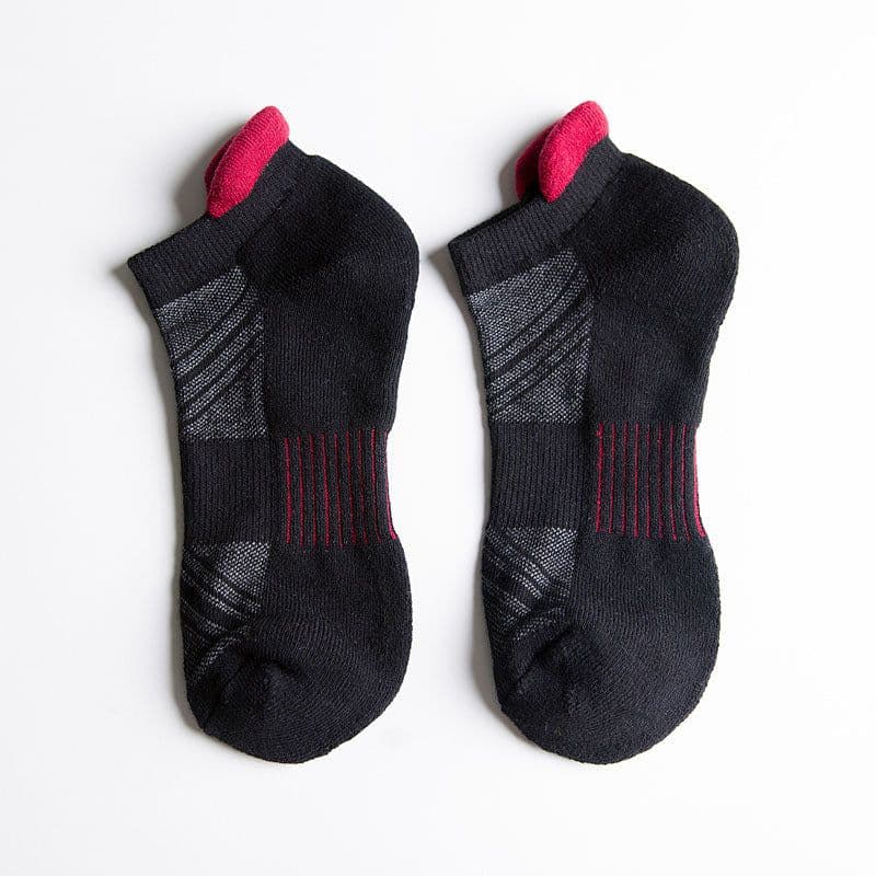 image-Towel bottom flower sports boat socks