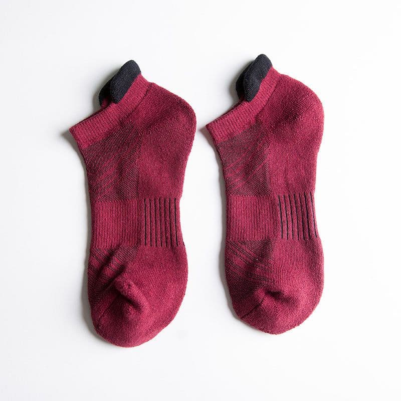 image-Towel bottom flower sports boat socks