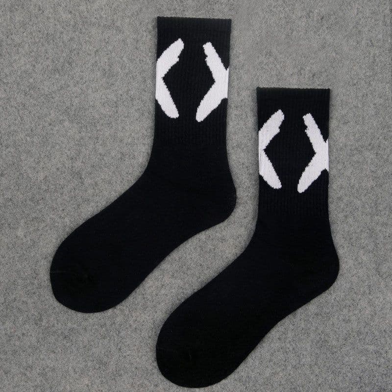 image-Men and women street sports socks