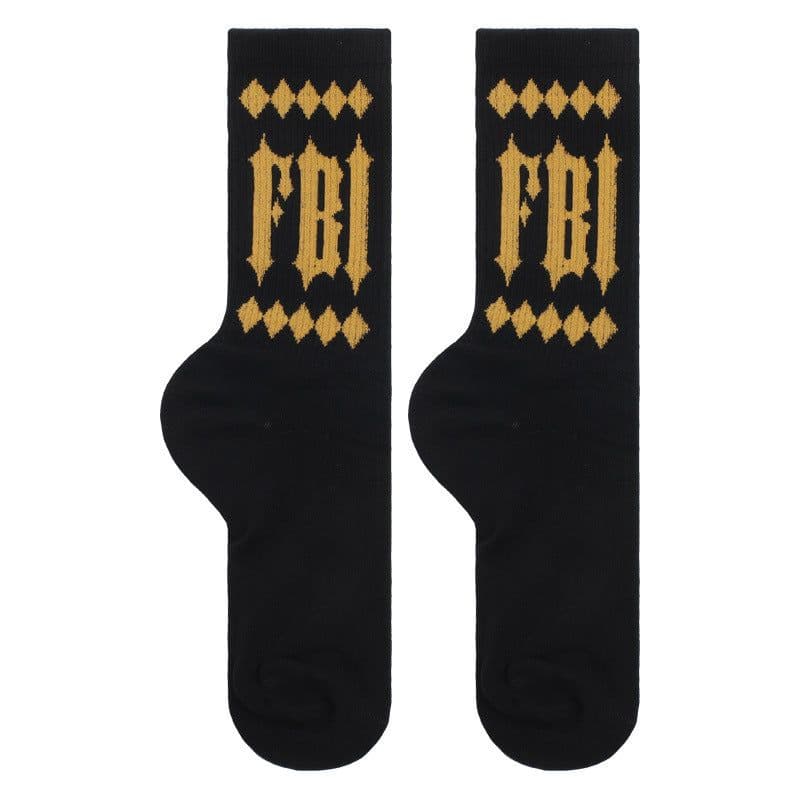 image-Couple in tube cotton socks
