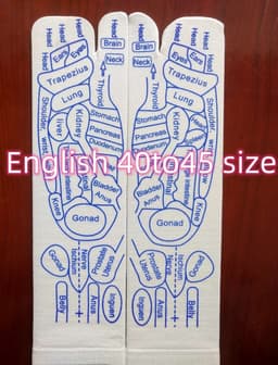 image-Massage Relieve Tired Feet Socks Acupressure Foot Massager Reflexology Socks Foot Point Sock Foot Point Tool Physiotherapy Sock