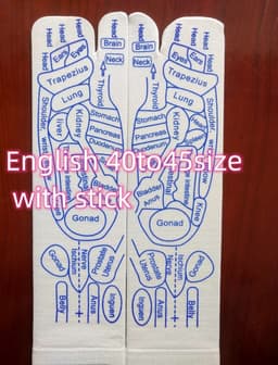 image-Massage Relieve Tired Feet Socks Acupressure Foot Massager Reflexology Socks Foot Point Sock Foot Point Tool Physiotherapy Sock