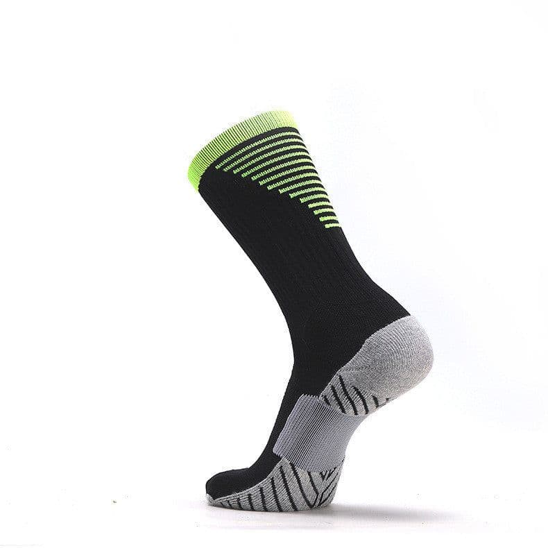 image-Striped non-slip sports football socks