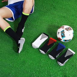 image-Striped non-slip sports football socks