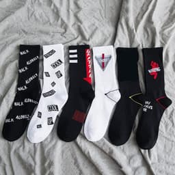image-Male hip-hop high top sports socks