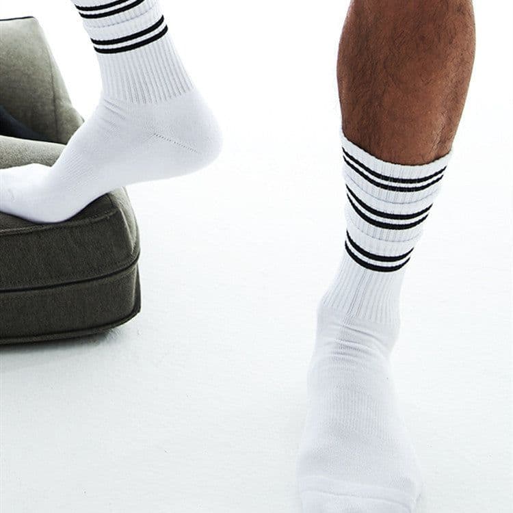 image-Men's fitness sports cotton socks