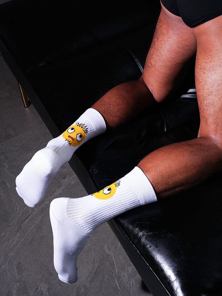 image-Smiley sports fitness socks