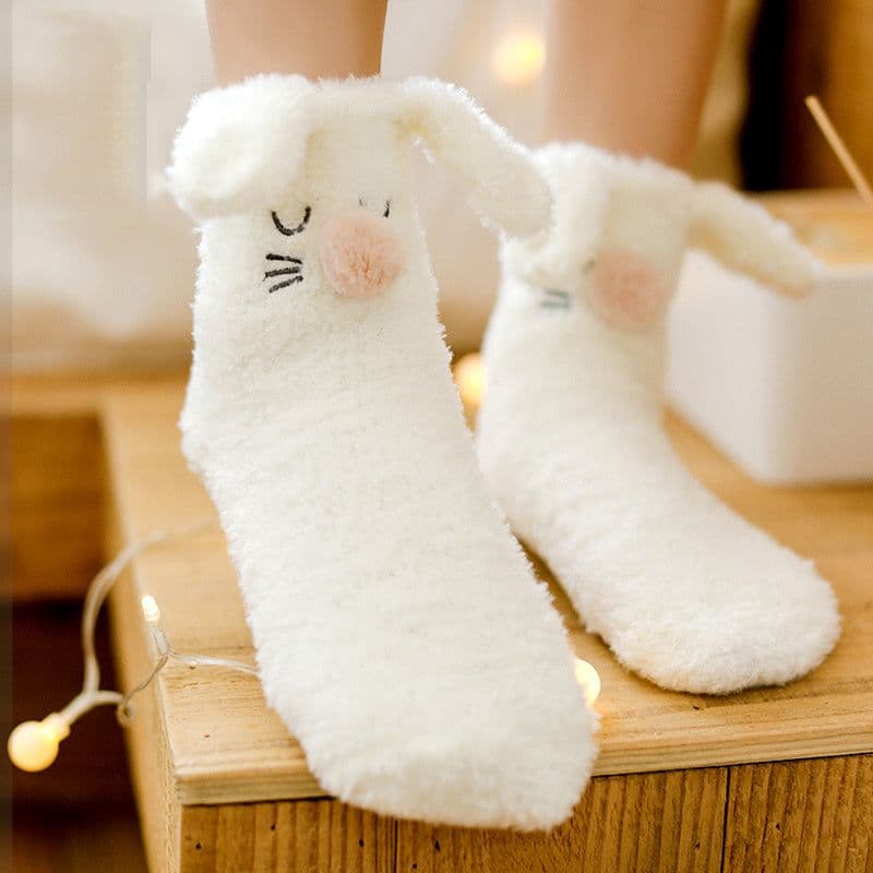 image-Thick warm floor socks