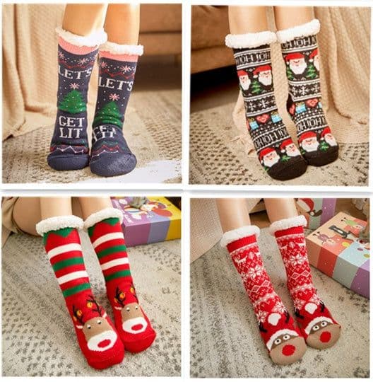 image-Medium tube floor socks