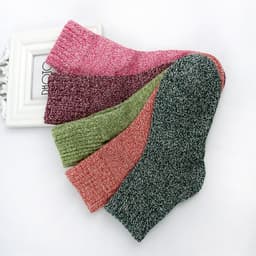 image-Retro style rabbit wool socks