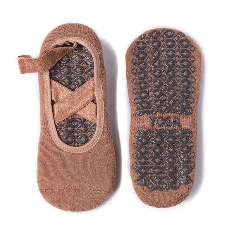 image-Silicone non-slip yoga socks