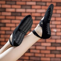 image-Silicone non-slip yoga socks