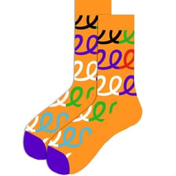 image-Men's socks Santa Claus Elk Men's Tube Socks Trendy Cotton Socks