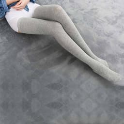 image-Women's cotton socks over the knee socks creative high socks