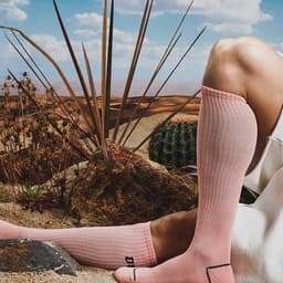 image-Fall/Winter Men's Football Long Tube Socks