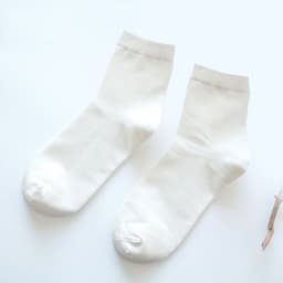 image-Pure color business simple tube socks