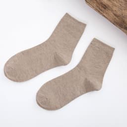 image-Pure color business simple tube socks