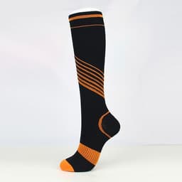 image-Long tube twill compression socks