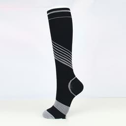 image-Long tube twill compression socks