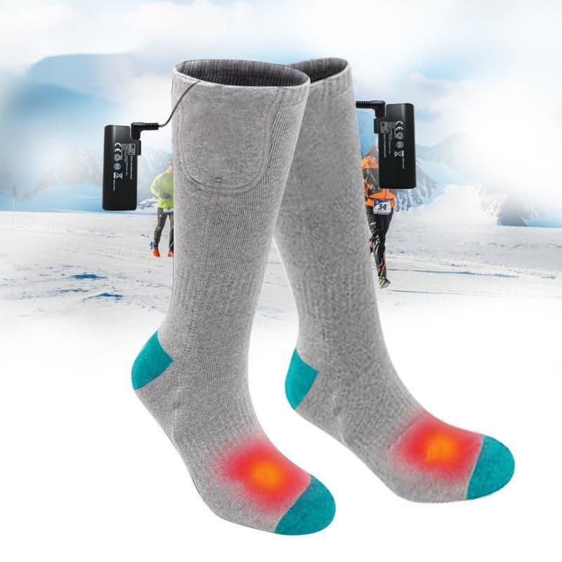 image-Electric heating socks heating socks electric heating socks heating foot warmer charging foot warming socks
