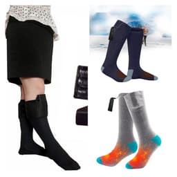 image-Electric heating socks heating socks electric heating socks heating foot warmer charging foot warming socks
