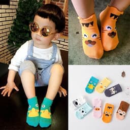 image-Cartoon children animal party boat socks