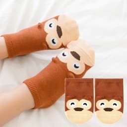 image-Cartoon children animal party boat socks
