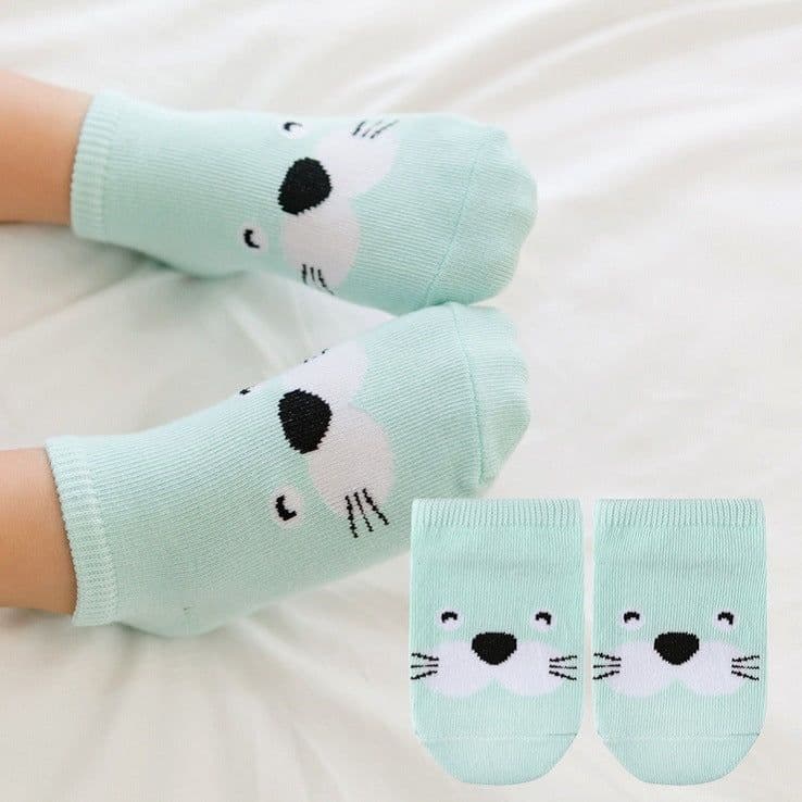 image-Cartoon children animal party boat socks