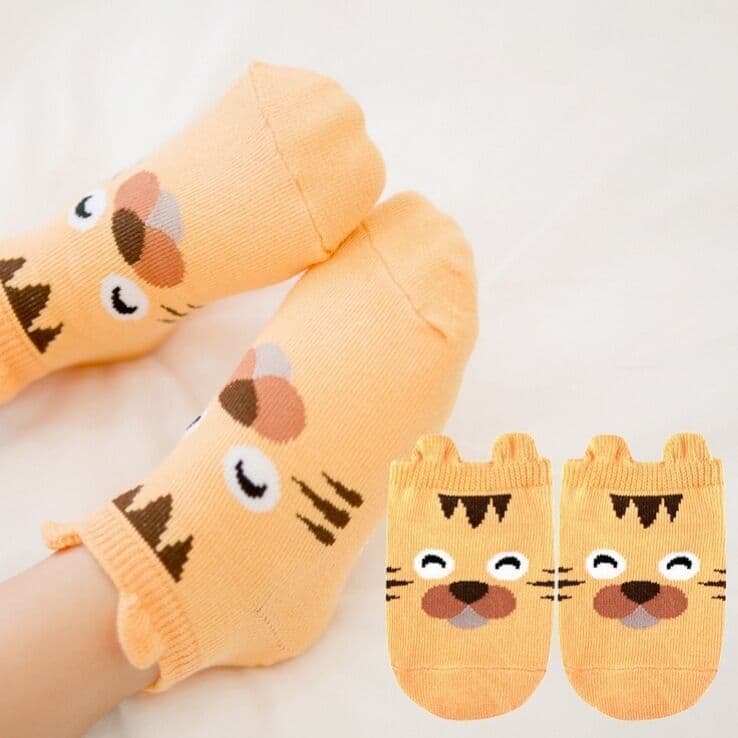 image-Cartoon children animal party boat socks
