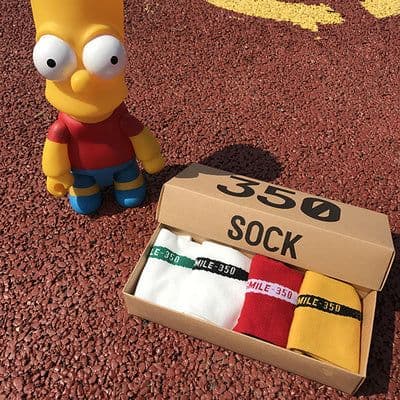 image-Boat socks 4 pairs gift boxed couple socks