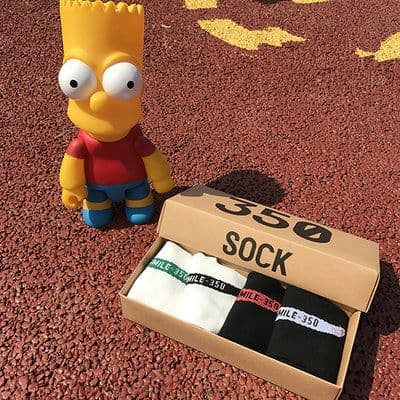 image-Boat socks 4 pairs gift boxed couple socks