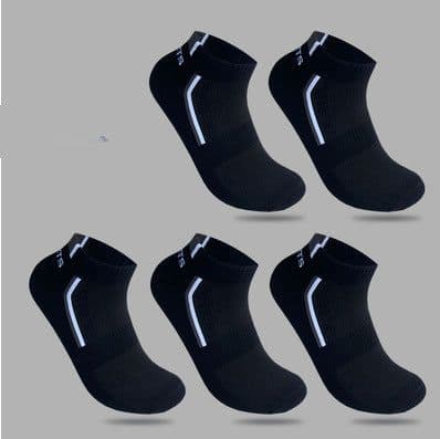 image-Socks Men's Boat Socks Pure Cotton Low Cut Shallow Mouth