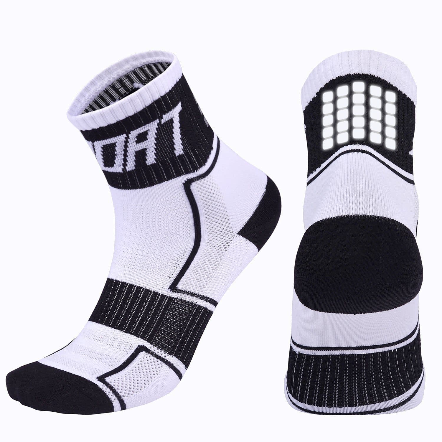 image-Reflective Cycling Socks, Breathable Bicycle Socks