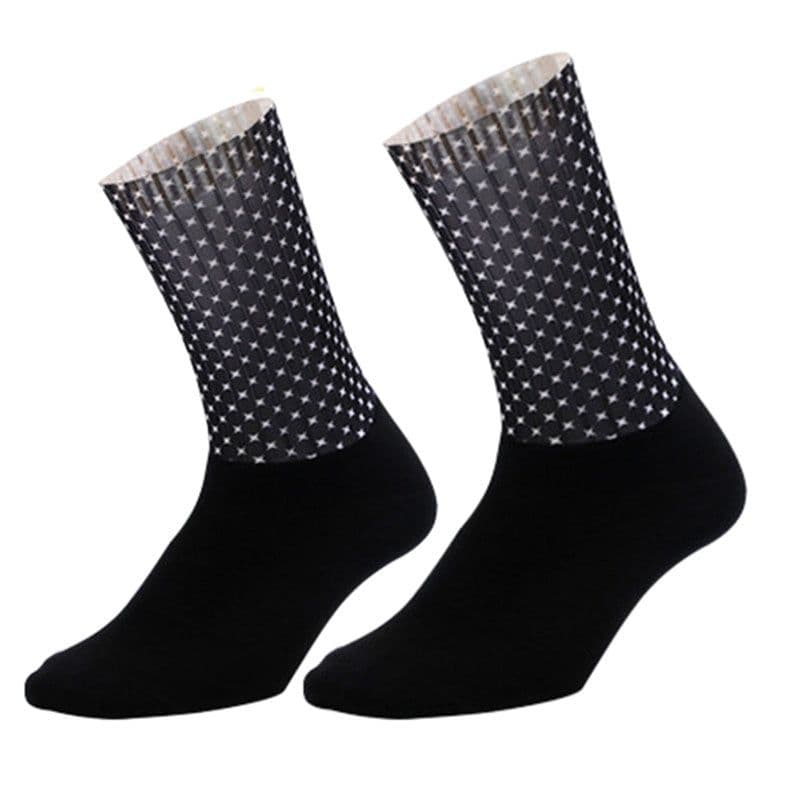 image-Non-slip Silicone Summer Men's Cycling Socks Breathable Socks